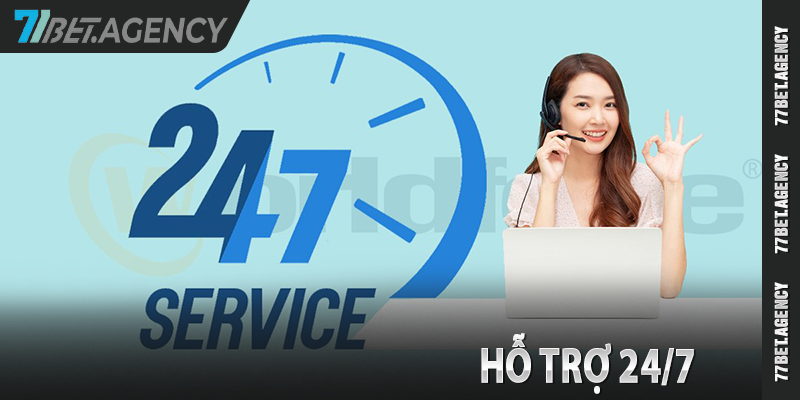 Hỗ trợ liên hệ trực tuyến 24/7