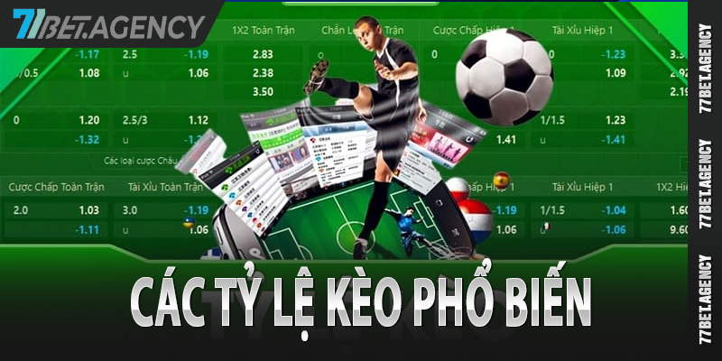 Các loại tỷ lệ kèo phổ biến